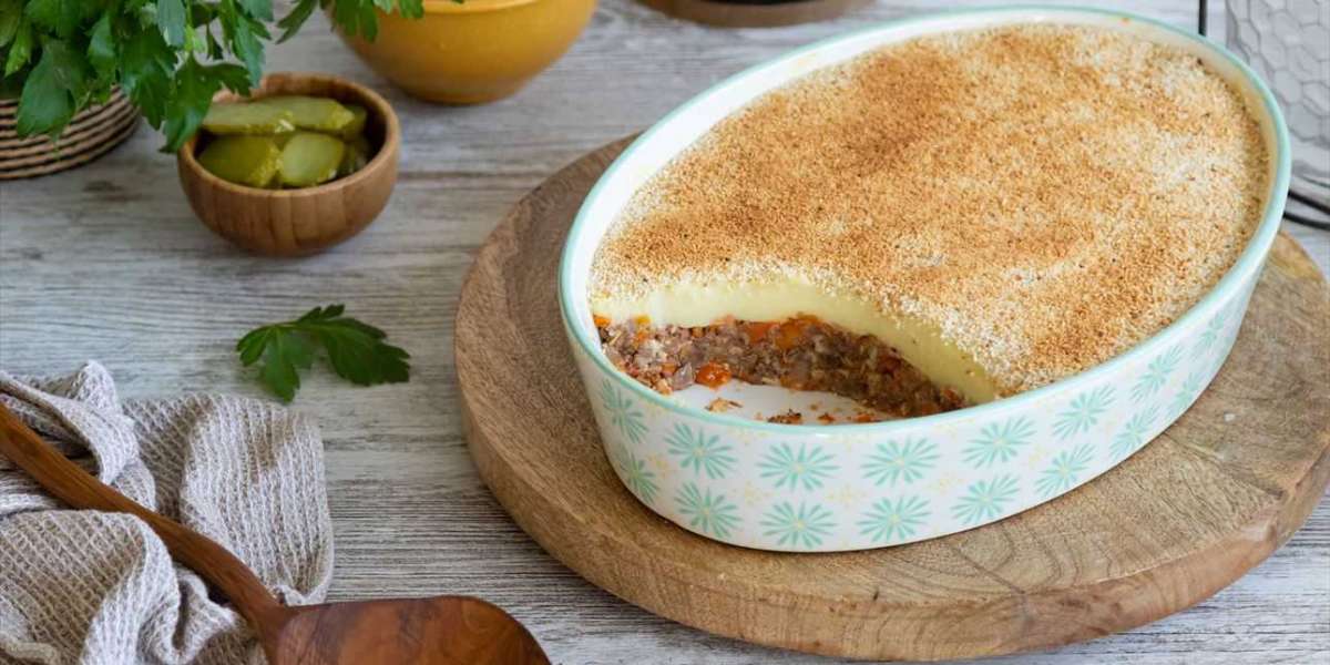 Torta de whey e batata cozida