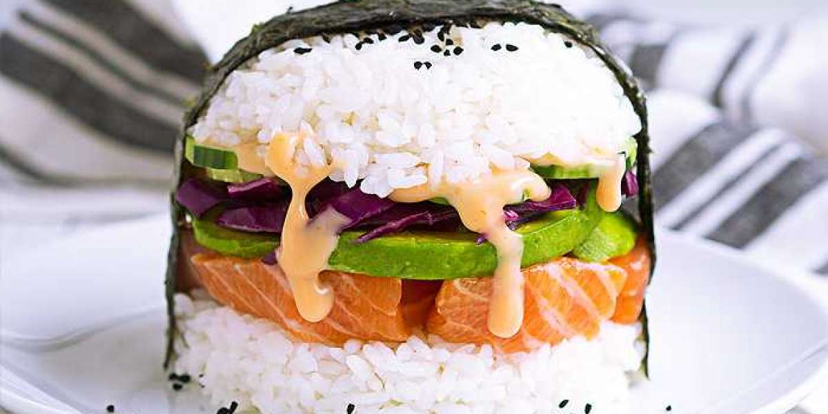 Receita Almoço: Hambúrguer de Sushi | A receita fitness mais simples
