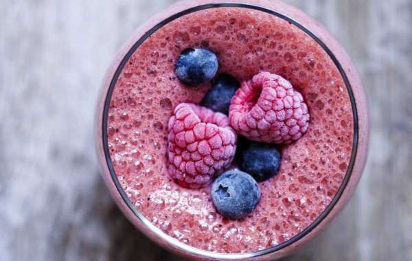 Shake de creatina com smoothie