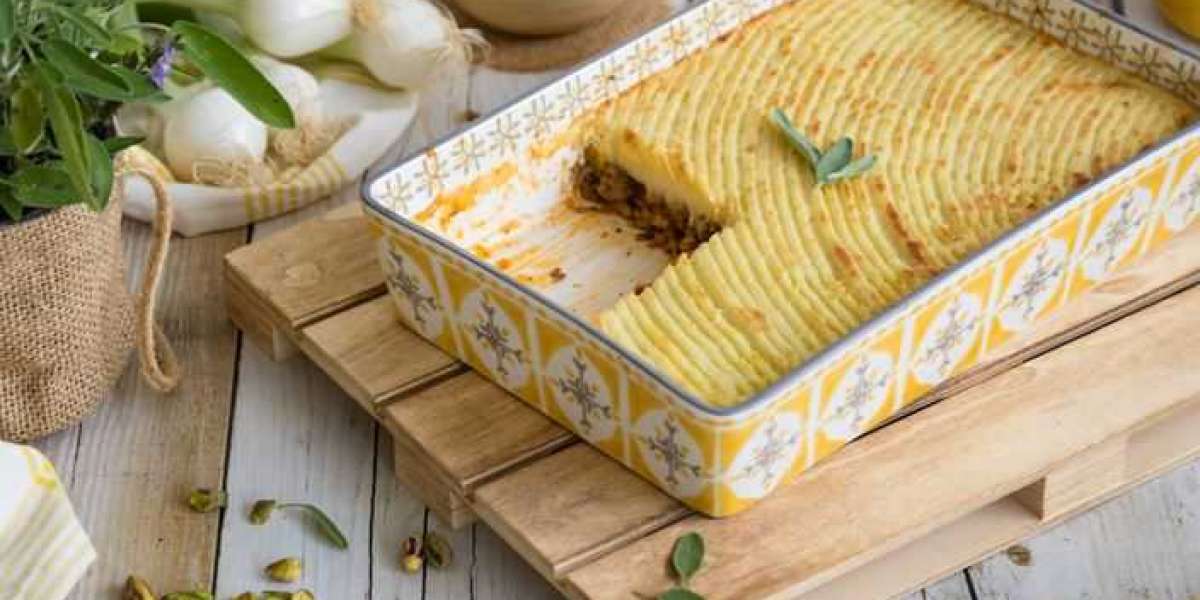 Torta de batata assada com whey