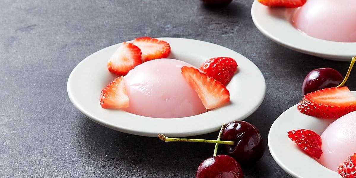 Bolo Pingo De Chuva De Proteína Em Flor De Cerejeira | Cozinha fitness do mundo