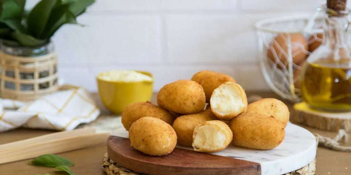 Croquetes de whey com batata