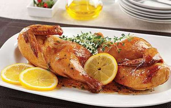 Receita de Frango Assado com Limão e Tomilho