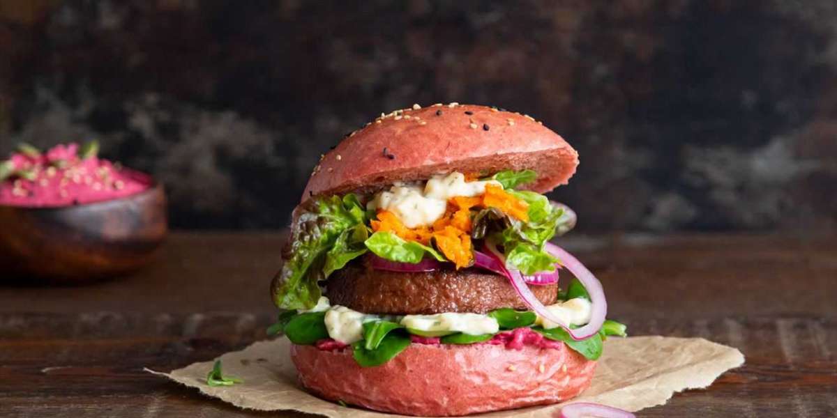 Incrível Hambúrguer fitness com beterraba e maçã