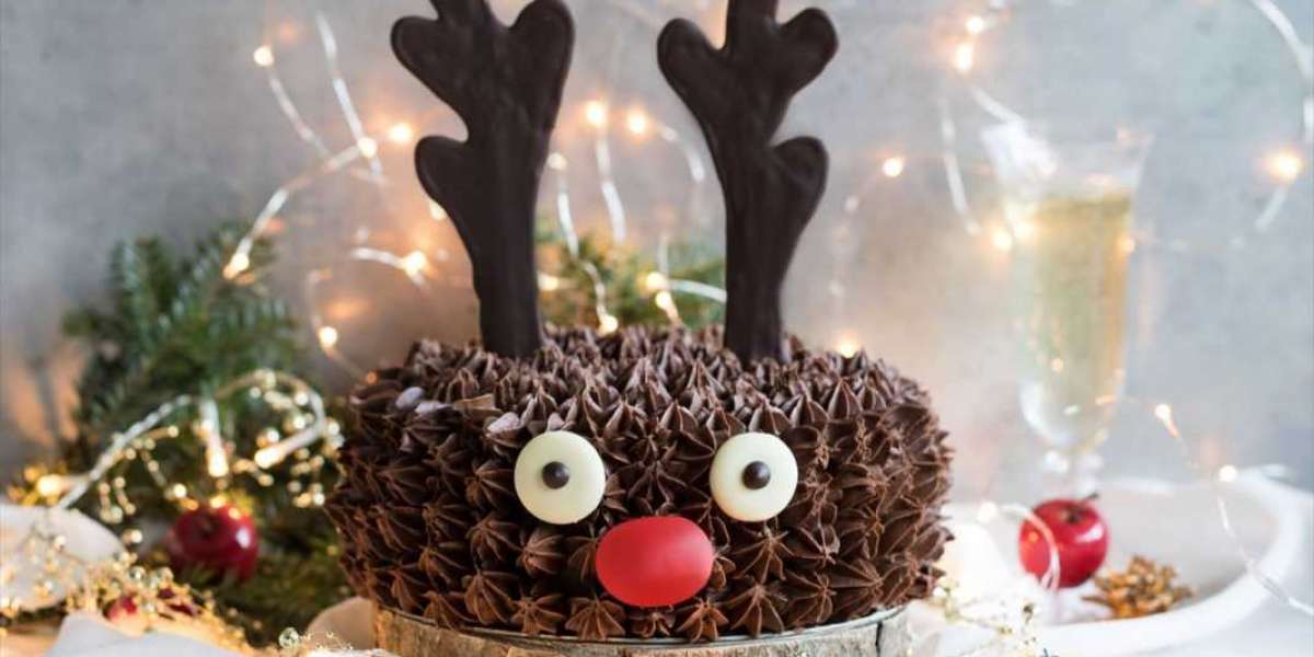 Bolo fitness rena de Natal