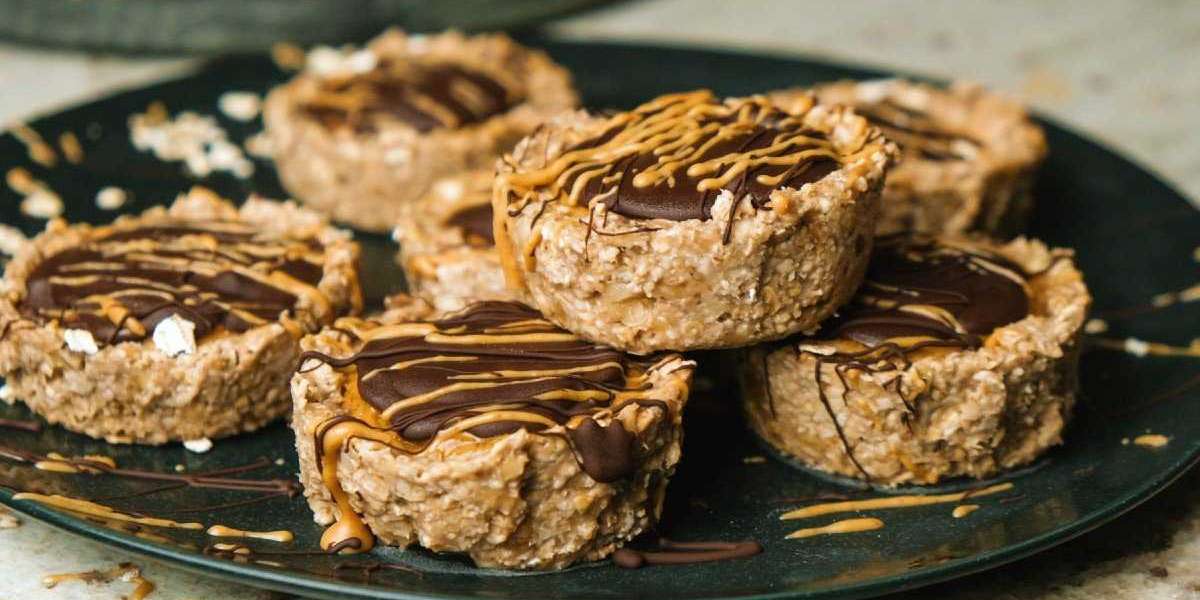 Biscoito de aveia e amendoim