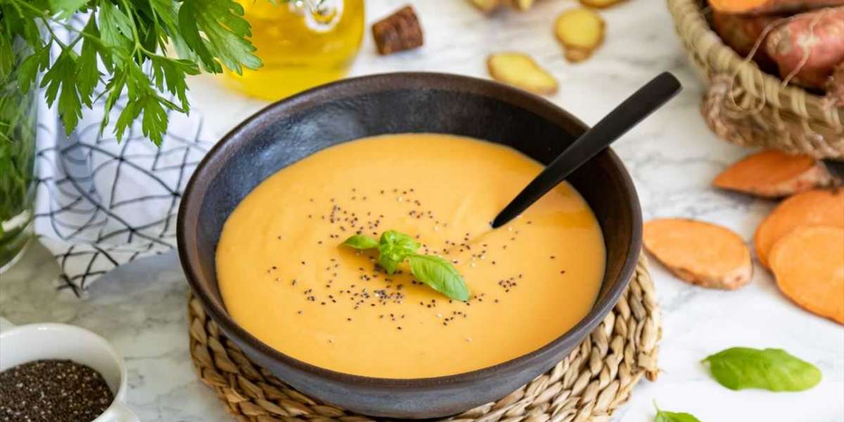 Creme de batata doce e whey