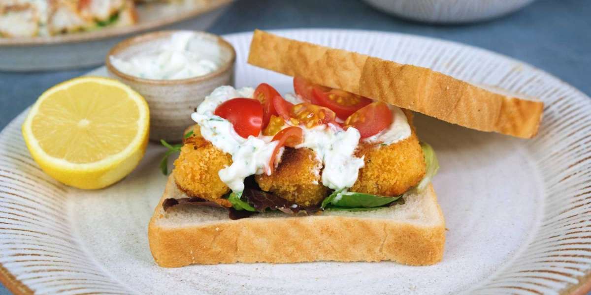 Homemade Fish Sanduíche De Peixe Caseiro