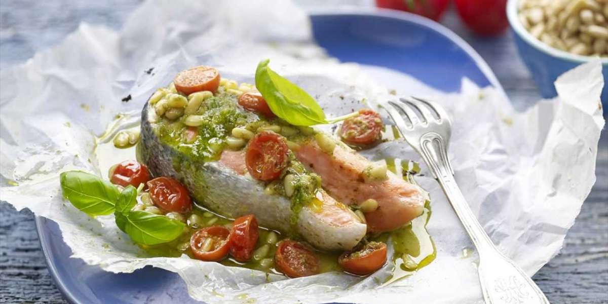 Papelotes de Salmão Fitness