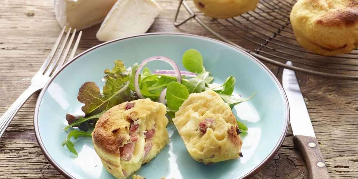 Pudin de batata whey e queijo