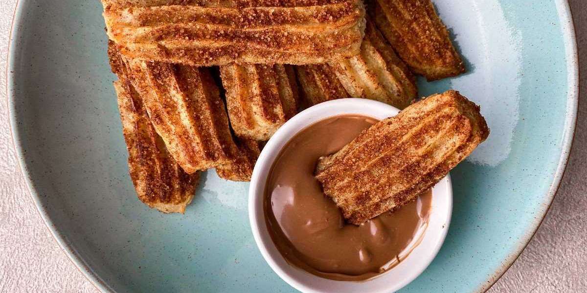 Churros Fitness Assados ​​​com Whey