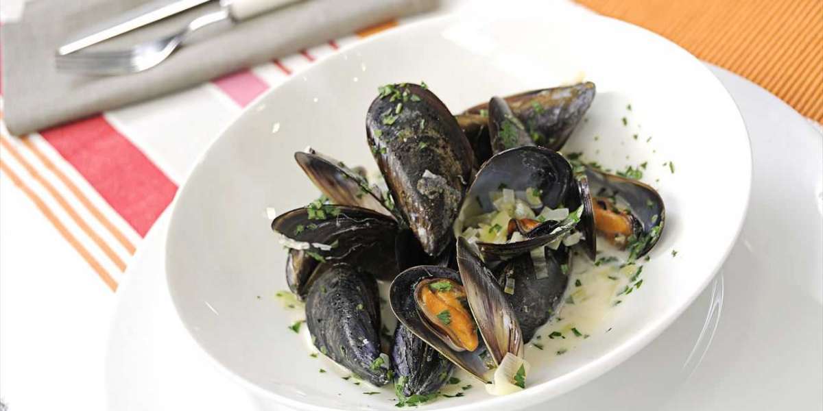 Mexilhões com Creme de Whey