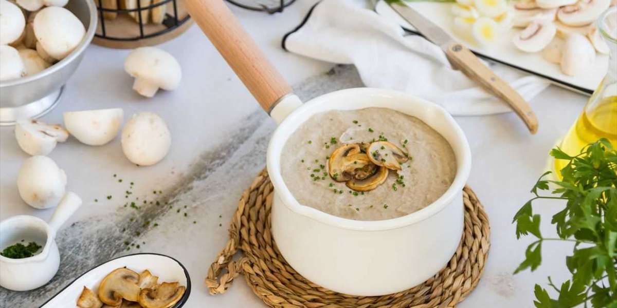 Molho de Champiñones e Whey