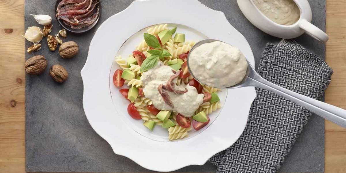 Molho de anchovas e whey