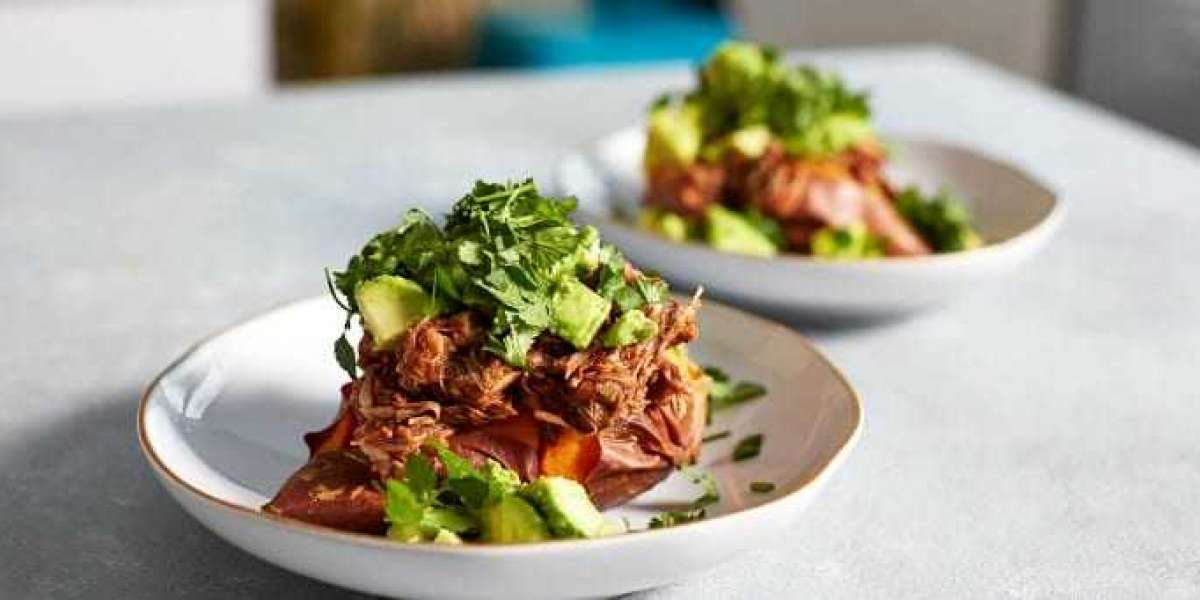 Jaca com recheio de batata-doce e com sabor de churrasco