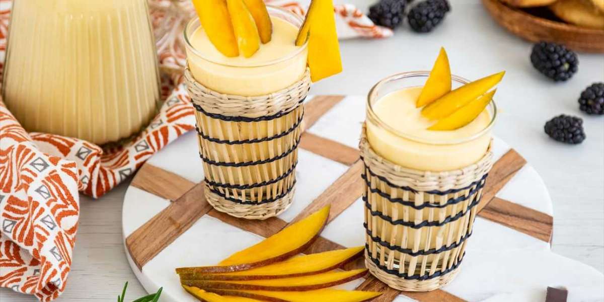 Smoothie de Mango e Whey