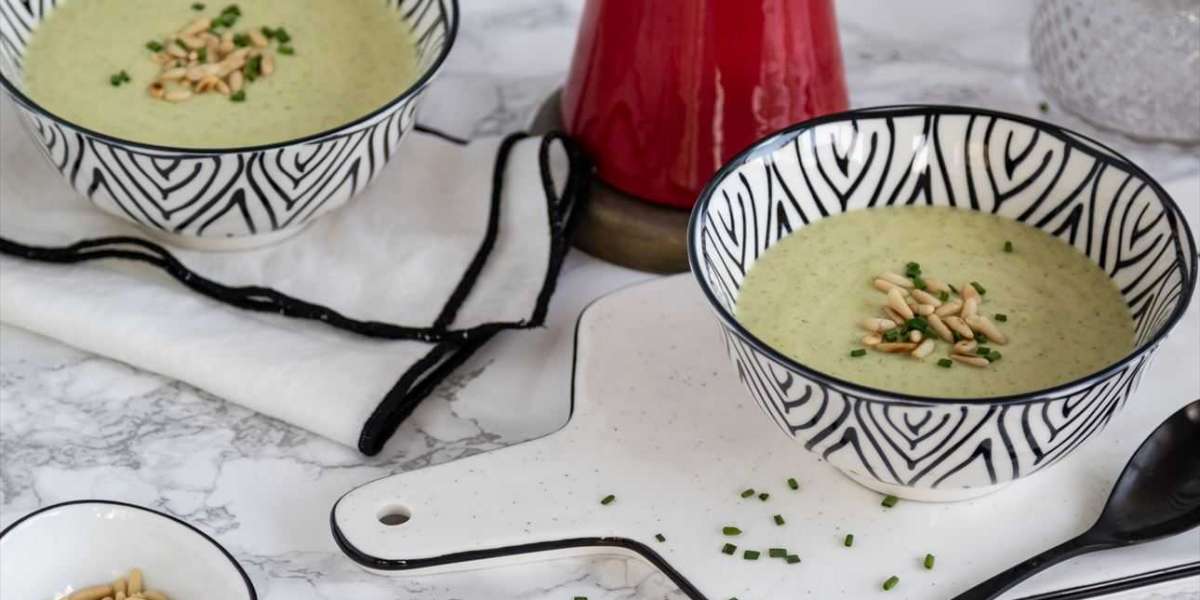 Creme de Abobrinha com queijo e whey