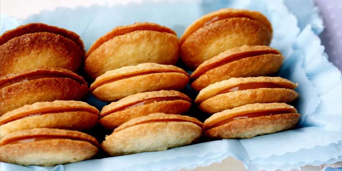 Cookies crocantes de whey coco e doce de leite