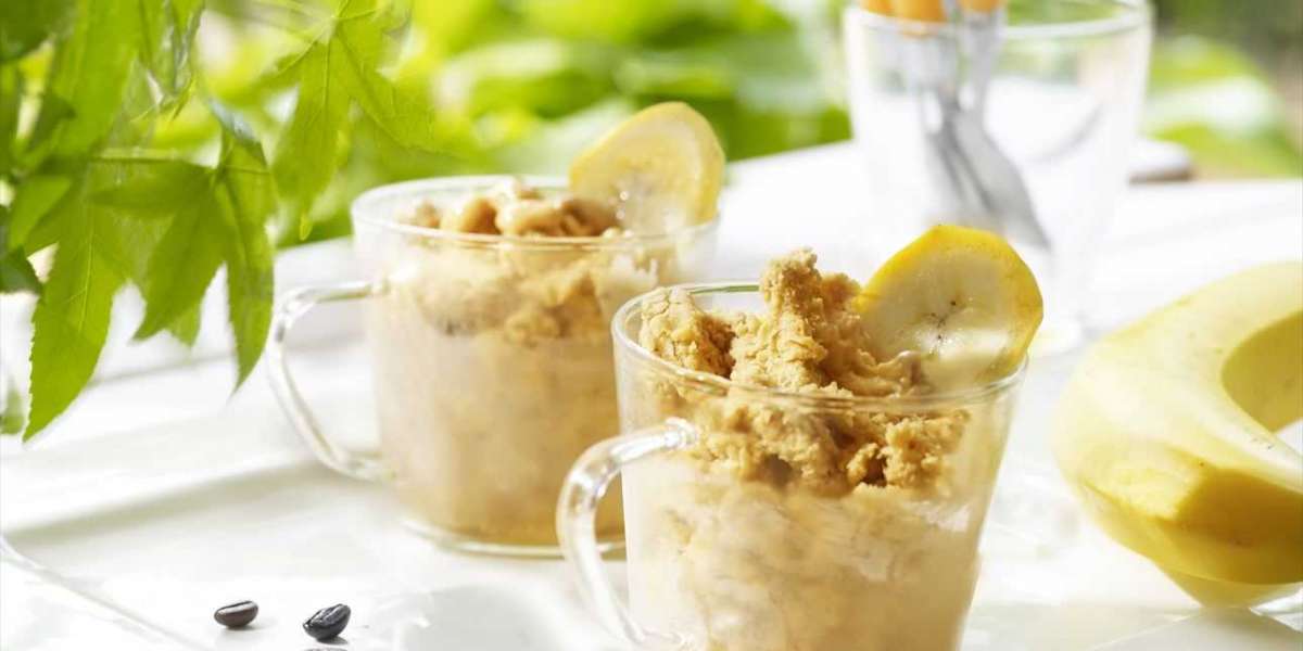 Smoothie de whey banana e café granizo