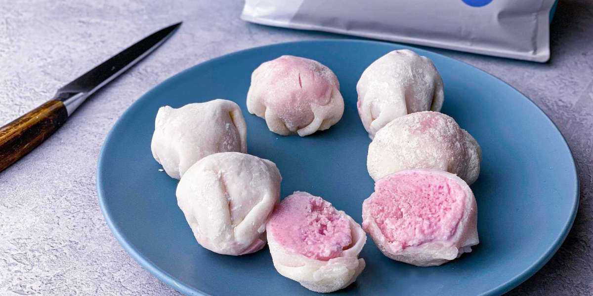 Sorvete Mochi de Whey com apenas 5 Ingredientes