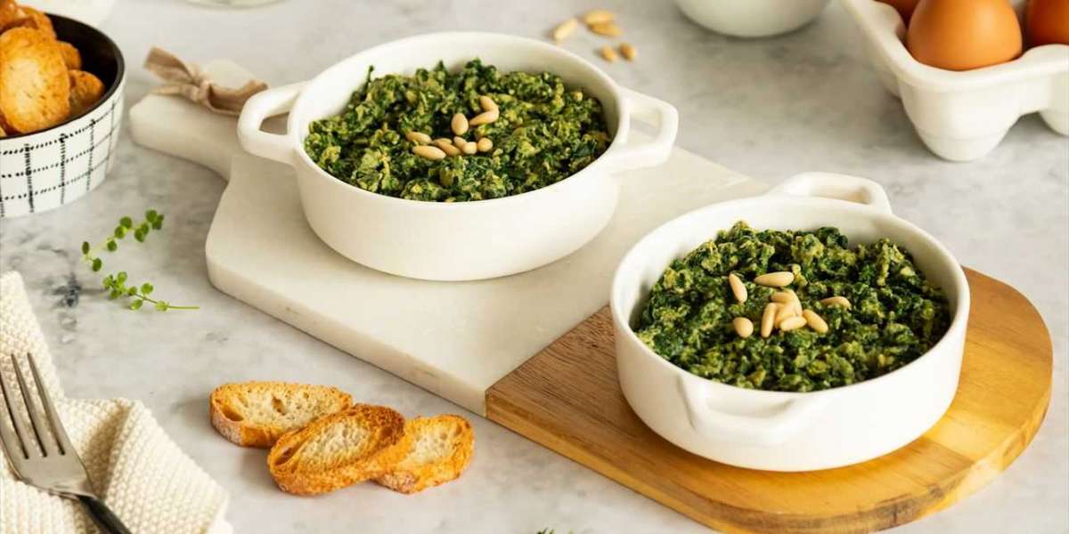 Ovos mexidos com espinafre e whey