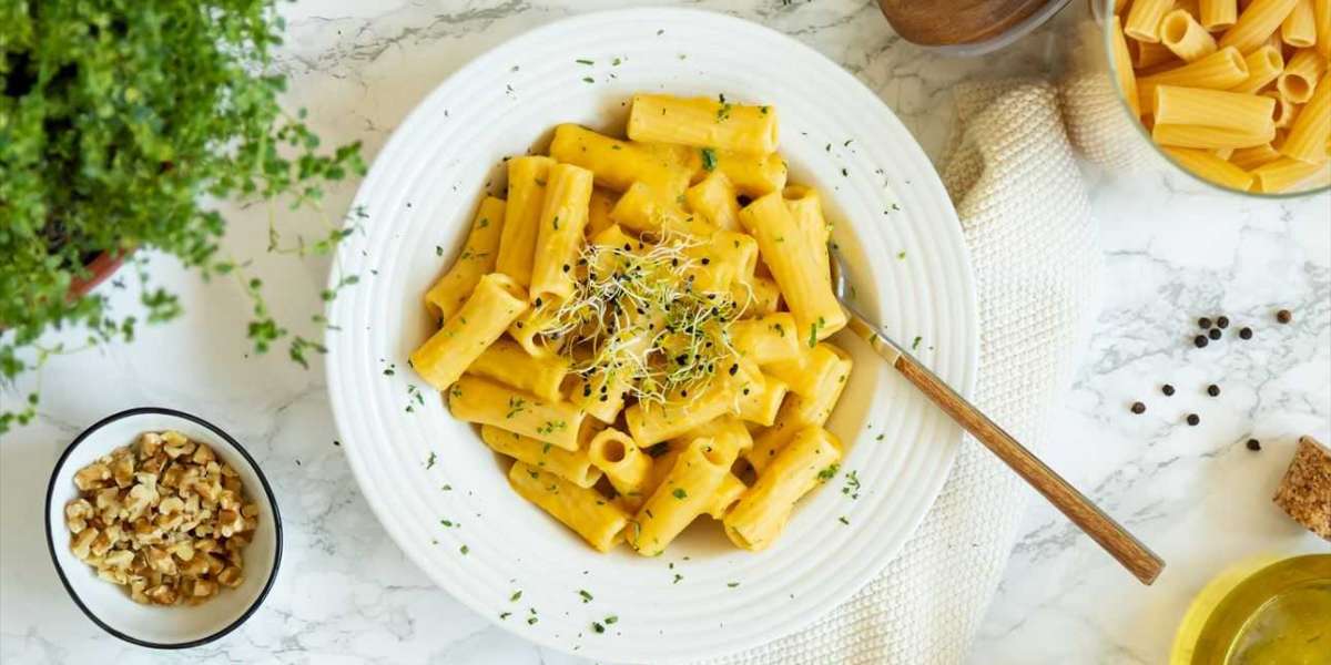 Macarrão com molho de whey