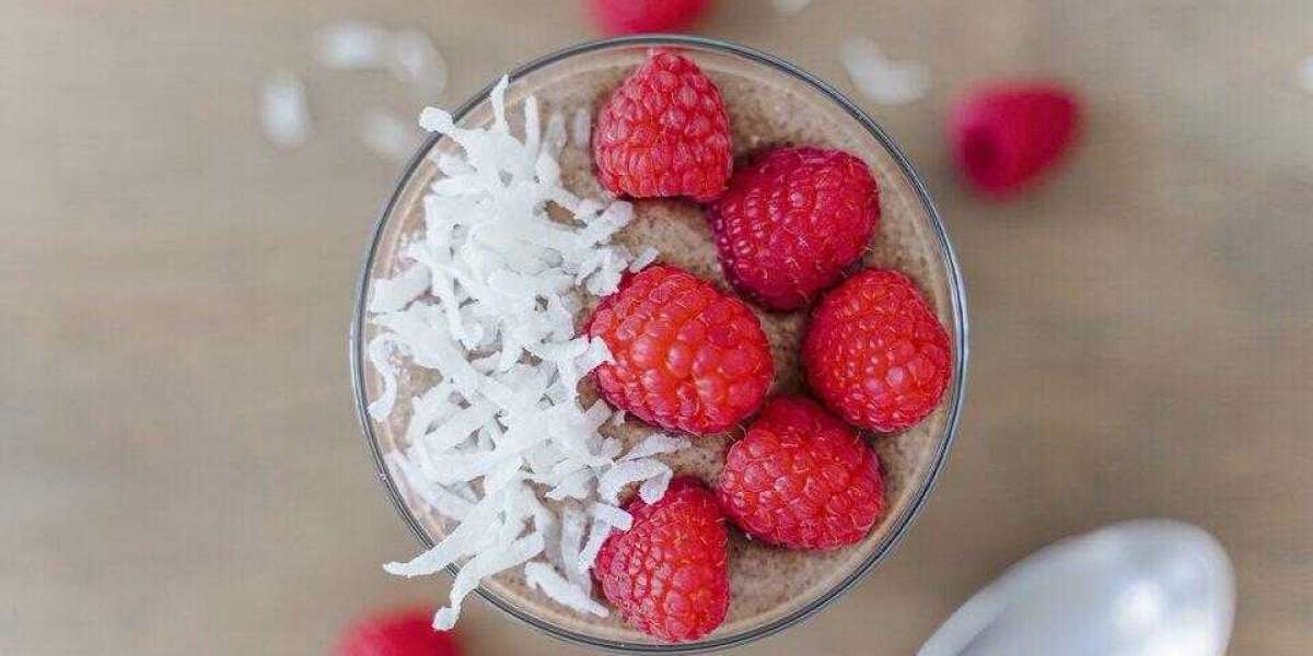 Pudim De Whey com Chocolate e Chia