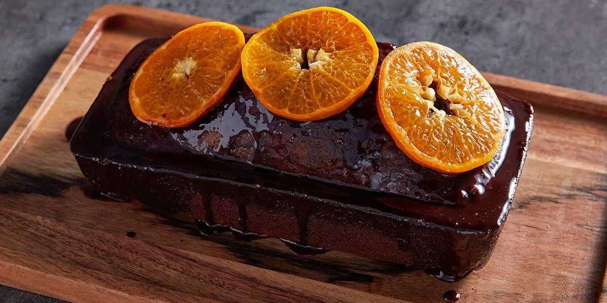 Bolo De Whey Chocolate e Laranja