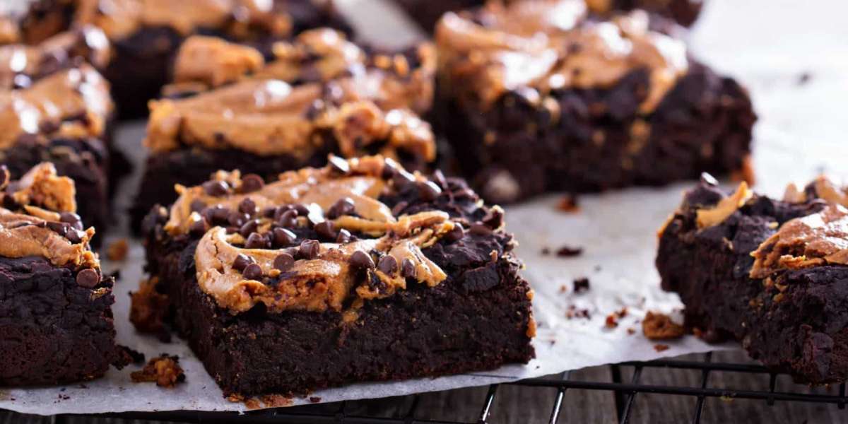 Brownies de manteiga de amendoim. Vai resistir a esta tentação?