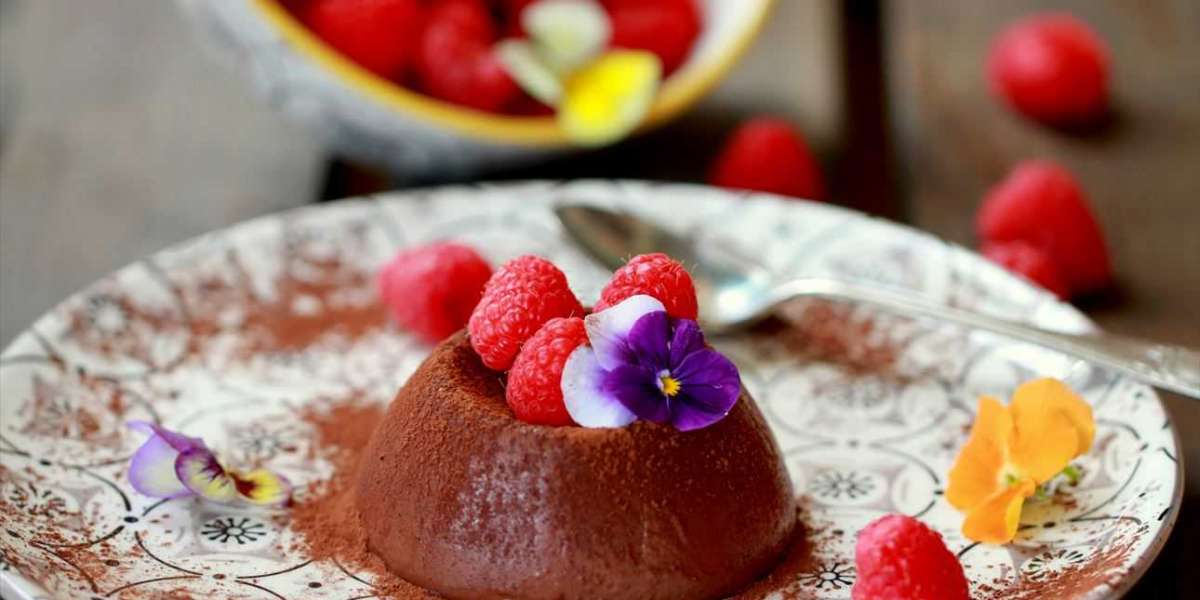 Panna cotta fitness de chocolate negro 70%