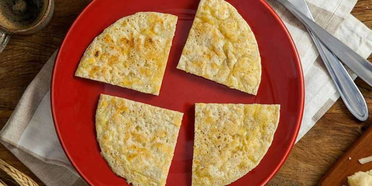 Pão de Queijo de Frigideira com Aveia