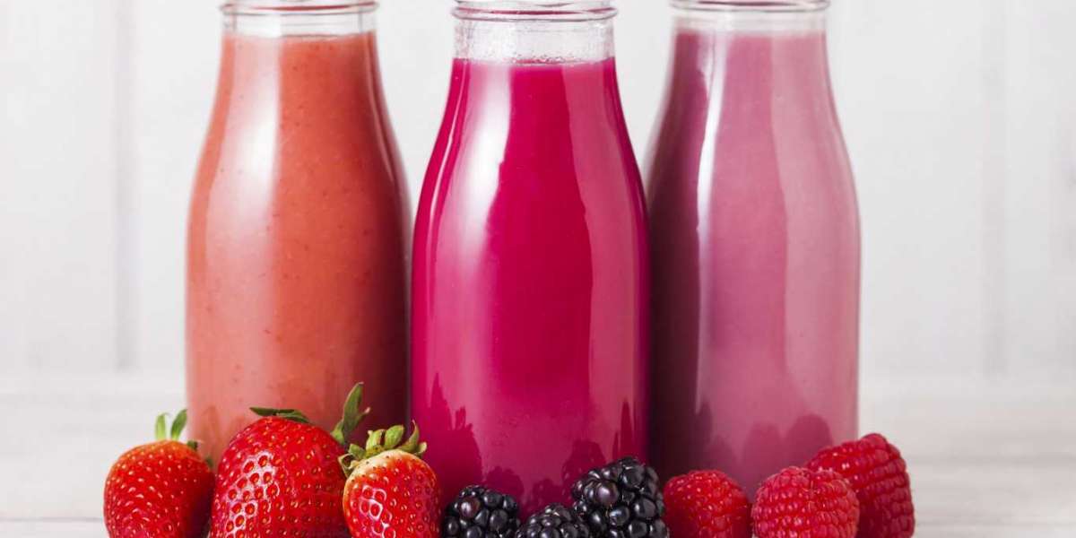 Refresco de Whey com Frutas Vermelhas e Gengibre