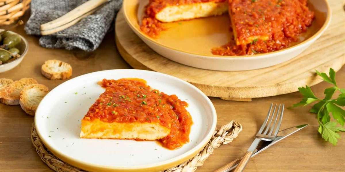 Omelete de whey com molho de tomate