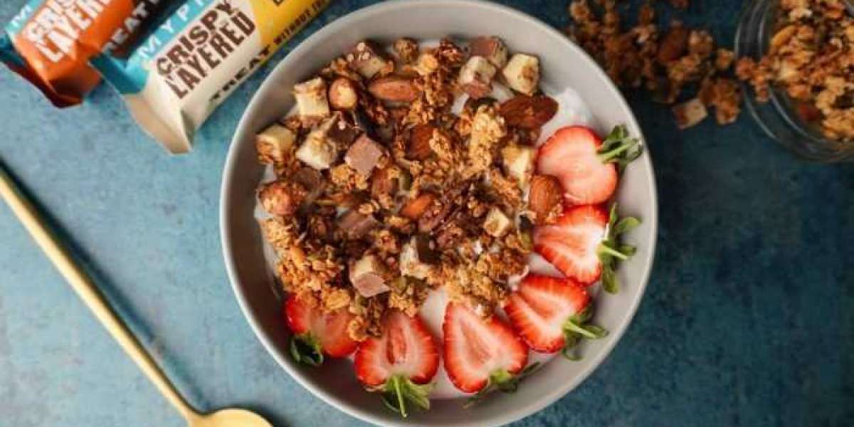 Granola em barra crocante | Receita caseira de granola proteica