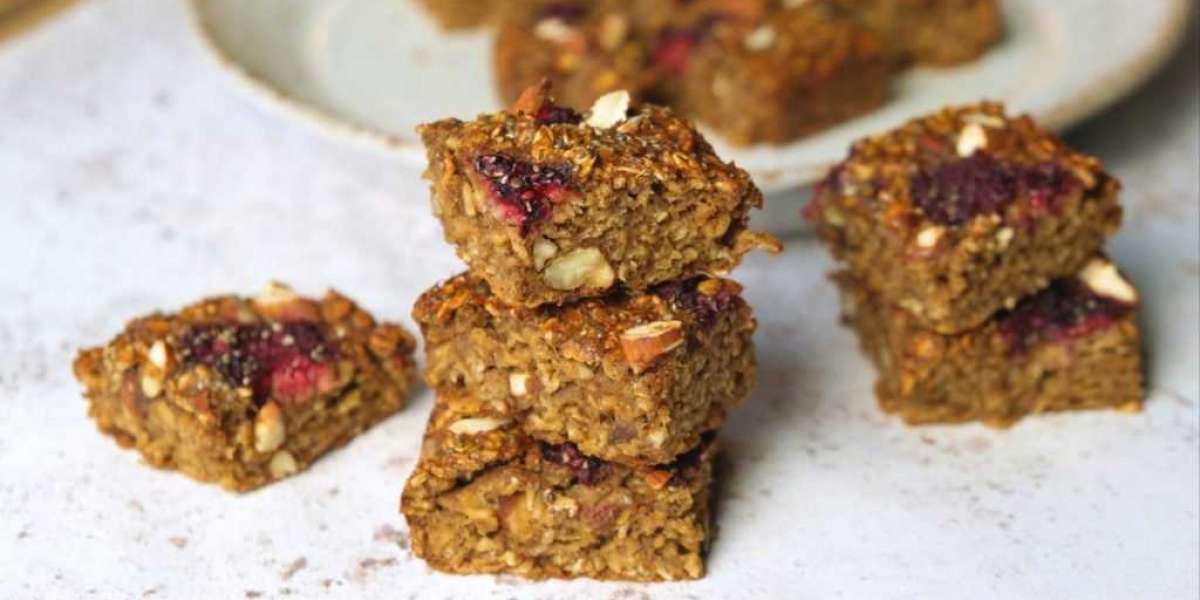 Barras de whey com framboesa e aveia