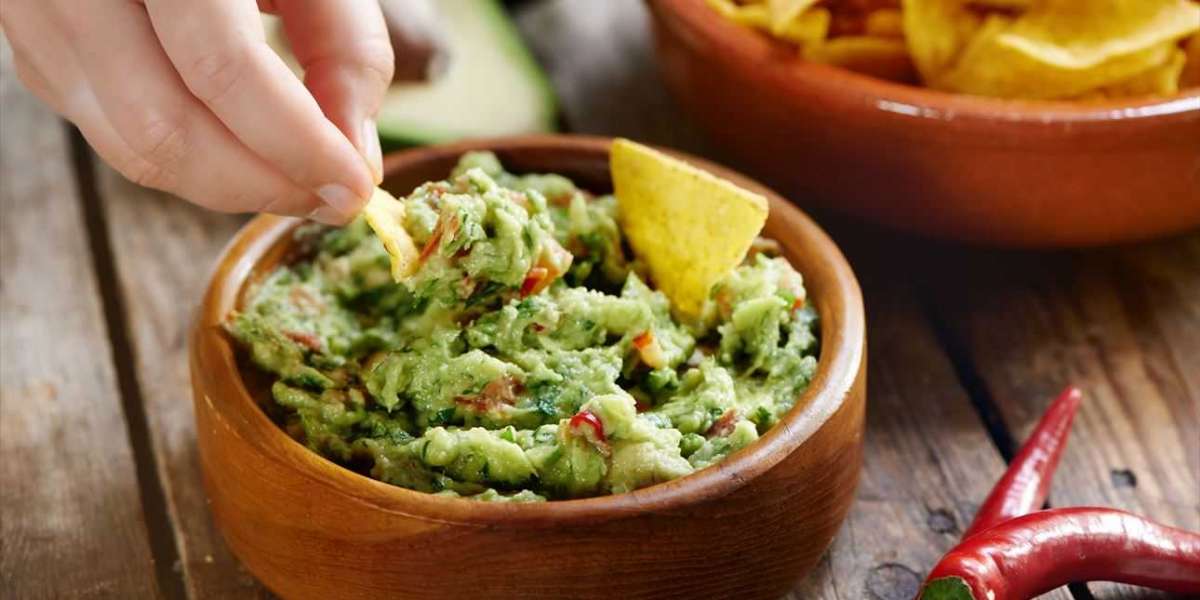 Guacamole picante com Whey