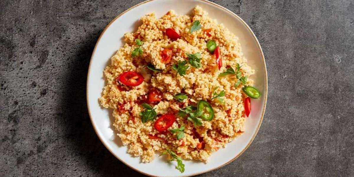 Cuscuz Fitness | Preparação para refeições de verão