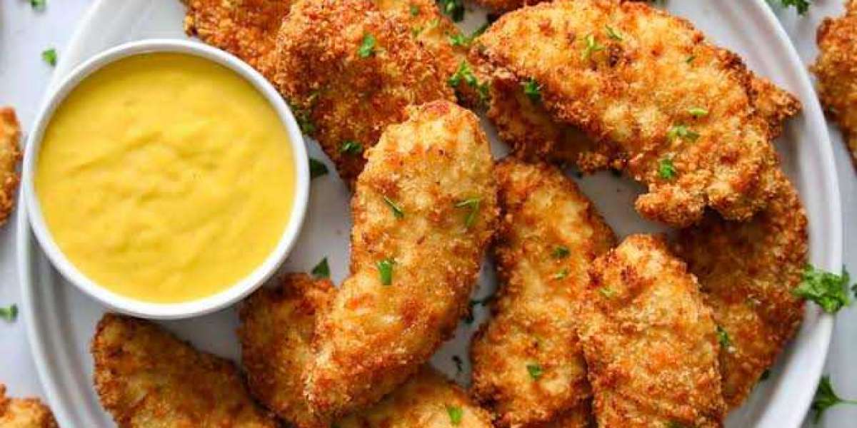 Frango Sriracha com mel crocante