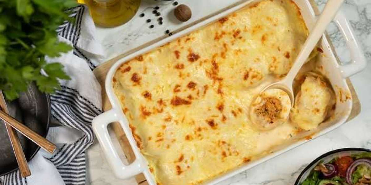 Ovos recheados com bechamel